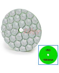 Bihui 50mm Dry Polishing Pad - 100 Grit
