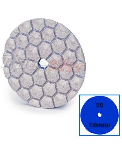 Bihui 50mm Dry Polishing Pad - 50 Grit